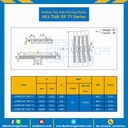 โซ่พลาสติกทางโค้ง Table Top Chain (Rubber Top) LF882GF TAB T1 ; 10 นิ้ว : LF882GF 1000TABT3