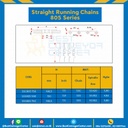 โซ่สแตนเลสทางตรง Table Top Chain SSS805 ; 5.9 นิ้ว. : SSS805 590