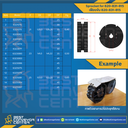 6321261 : เฟืองขับ 881- 881 TAB SPROCKET 21Z
