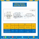 โซ่พลาสติกทางตรง Table Top Chain LF1843SSEGTAB ; 1.25 นิ้ว : LF1843SSEG 125TAB