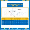 ลูกยางรับแรงสั่นสะเทือน PTM-GP : RB-PTM-GP-100