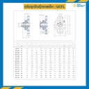UCFL204-20 : ลูกปืนตุ๊กตา UCFL204 ลูกปืนเหล็ก รูเพลา 20 mm