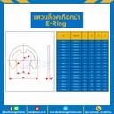 แหวน E-Ring M1.2 สแตนเลส : E-Ring-M1.2-SS