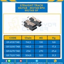Straight Track Chain 114.3, AG 130, Kg 9.6 For 882TAB : GR4130TAB-882TAB