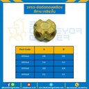 ข้อต่อทองเหลืองสี่ทางเกลียวใน 3950×8