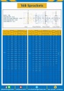 เฟืองโซ่เหล็ก 1 แถว มีดุมแถวเดียว 16B-46TB