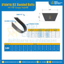 HY-T® Torque Team® BX Banded Belts : 5/BX35