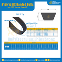 HY-T® Torque Team® BX Banded Belts : 6/BX35