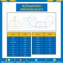 หัวน็อตหางปลาเหล็กเหนียวชุบขาว ขนาด #10x32G : WN-CF-#24