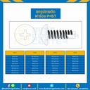 HSPBT-M4L4-6 ; สกรูเกลียวเหล็กปลายตัดผ่าร่อง P+BT ขนาด M4x4-6 mm.