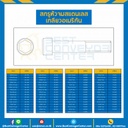 สกรูหัวจมสแตนเลส เกลียวอเมริกัน ขนาด 1/2×1-1/2 mm. เกลียว 12 BSW : HS-A1/2L1-1/2SS-BSW