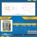 J105A หูปิ่นโตสปริงดึงกลับ 75 mm.ชุปนิกเกิ้ล