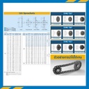 เฟืองโซ่สแตนเลส 3 แถว แบบมีดุมข้างเดียว RS120SS-3R-72TB