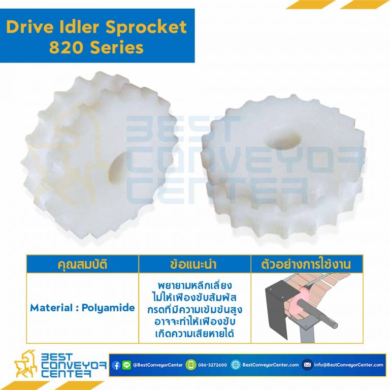 SPROCKET 15Z, BORE 20 MM., DIA 92.67 MM. FOR CHAIN 820 : 6215620-820