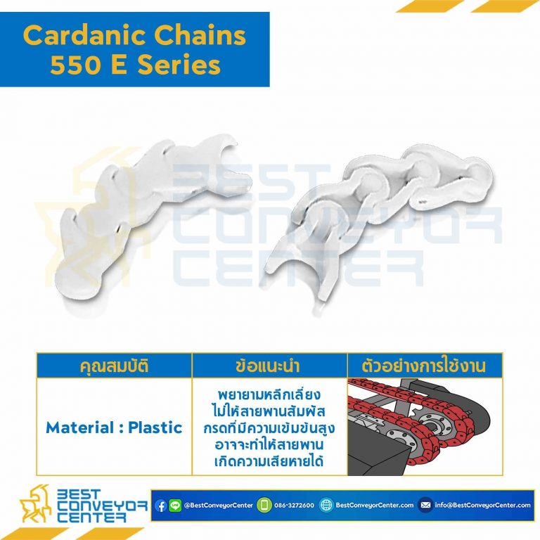 โซ่กระดูกงู Flex Chain Series 550E : AW550E600