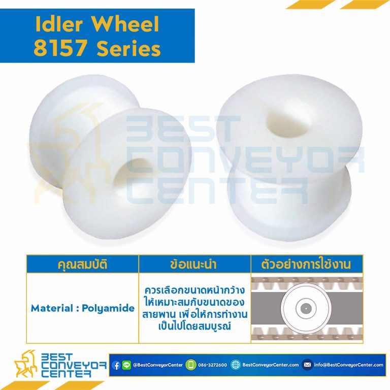 Idler for 21Z, BORE 25 MM., FOR CHAIN 8157 : 6521253-8157