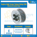 มู่เล่ย์ไทม์มิ่งแรงบิดสูงแบบไม่มีลิ่ม Pulleys Timing Keyless High Torque S8M หน้ากว้าง 15 mm. 28 ฟัน : KHTM-S8M-15-28TEAL