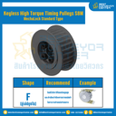 มู่เล่ย์ไทม์มิ่งแรงบิดสูงแบบไม่มีลิ่ม Pulleys Timing Keyless High Torque S8M หน้ากว้าง 30 mm. 24 ฟัน : KHTM-S8M-30-24TFS