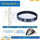 สายพานไทม์มิ่ง 203L หน้ากว้าง 12.7 มิล : Timing Belt 203L-127