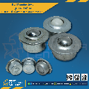 BTP-30HC - Ball Transfer Units แบบสวมในร่องงานเบา 30 mm. ( Nylon)