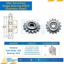 DRCS50-17-20 : Idler Sprockets – Single Bearing DRCS50-17-20