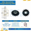 DRC35-18-15 : Idler Sprockets – Single Bearing DRC35-18-15