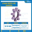ยางยอยสีม่วง Rotex Coupling GR38 : GR-38R-PUR