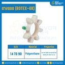 ยางยอยสีขาว Rotex Coupling GR65 : GR-65R-WH