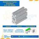 Aluminum Frame 5 Series Slot width 6 20×40 mm. L1650 mm. Clear Anodize : ALF-S5-2040-1650