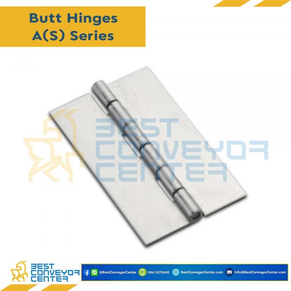 A-1821 บานพับเหล็ก ขนาด 40×60 mm. หนา 1 mm.