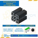 Aluminum Frame 8-45 Series Slot width 10 50×50 mm. L3450 mm. Black Anodize : ALF-FSB8-5050-3450