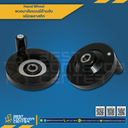 HW-80P พวงมาลัยมือหมุนพร้อมด้ามจับพลาสติก 80 mm.