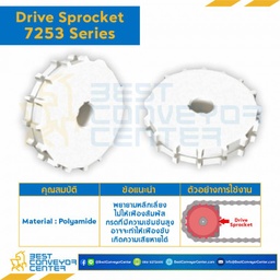SPROCKET 12Z, BORE 25 MM., DIA 98.15 MM. FOR CHAIN 7253 : 6212290-7253