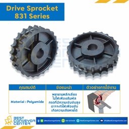 SPROCKET 19Z, BORE 30 MM., DIA 117.34 MM. FOR CHAIN 831 : 6319092-831