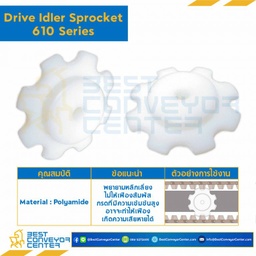 SPROCKET 8Z, BORE 20 MM., DIA 165.93 MM. FOR CHAIN 610 : 6208051-610