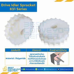 SPROCKET 15Z, BORE 20 MM., DIA 92.67 MM. FOR CHAIN 831 : 6215620-831