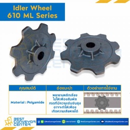 SPROCKET 8Z, BORE 30 MM., DIA 166 MM. FOR CHAIN 610 ML : 6608794-610 ML