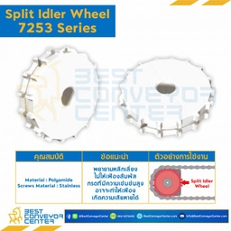 SPROCKET 20Z, BORE 25 MM., DIA 162.38 MM. FOR CHAIN 7253 : 6520786-7253