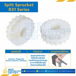 SPROCKET 19Z, BORE 30 MM., DIA 117.34 MM. FOR CHAIN 831 : 6219582-831