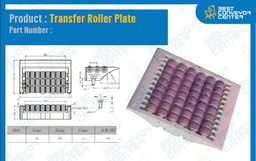 RP86111 : Roller Plate W86xL111