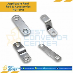 #21 Applicable Pawl Steel ขนาด 15×44.5xH5 mm.