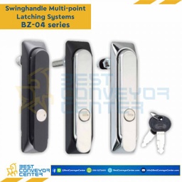 BZ-0738C Multi-point Latch Swing Handle-Long Shaft Left &amp; Right Zinc Alloy