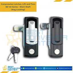BZ-0830-B18-A131 Compression Latches-Long Shaft (Key Locking) Zinc Alloy Pawl #18