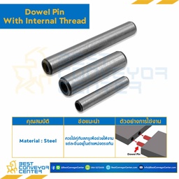 Dowel Pin In 10×30-S ปิ๊นกลมเกลียวใน ขนาด 10×30 (Steel)