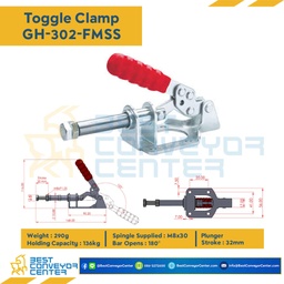GH-302-FMSS Toggle Clamp แบบดัน
