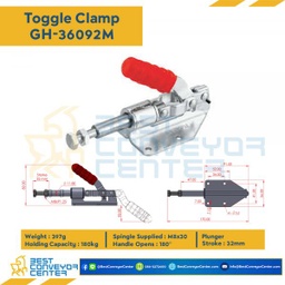 GH-36092M : Toggle Clamp แบบดัน GH-36092M.Mild Steel Zinc Plated