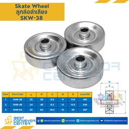 SKW-38 - Skate Wheel Conveyor #38