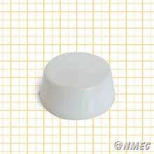 312130CCW ; CLOSE COVER BEARING BORE 30 mm., WHITE COLOR