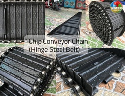 C2080W500B ; Apron Chain C2080 S-Roller ลูกกลิ้งเล็ก  (Pitch 38.1 mm),W=500 mm. Plain Plate. (ผิวนูน)