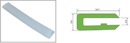 WLU1206W : Wearstrip A - W14.7xH5.9mm. White